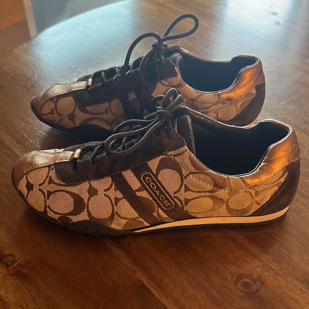 Authentic Coach Kate Sneakers 7.5 - Picture 4 of 11